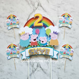 Peppa Pig - 3D  Layered Cake Topper