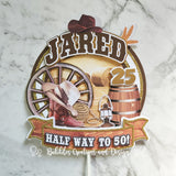 Country & Western - 3D  Layered Cake Topper
