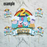 Wednesday Addams - 3D Layered Cake Topper
