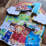 Daniel Tiger - 3D Layered Cake Topper