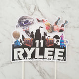 Fortnite - 3D  Layered Cake Topper