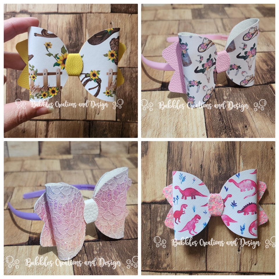 Florence Bows. Clips and Headbands