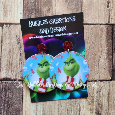 The Grinch - Earrings