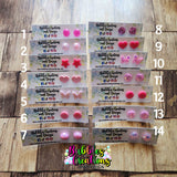 Pink Up - Stud Earrings