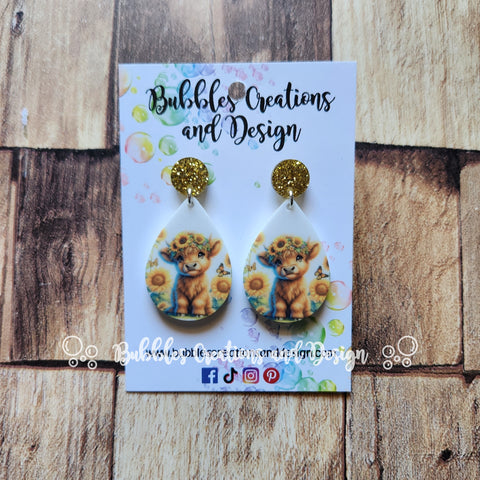 Highland Cows - Earrings