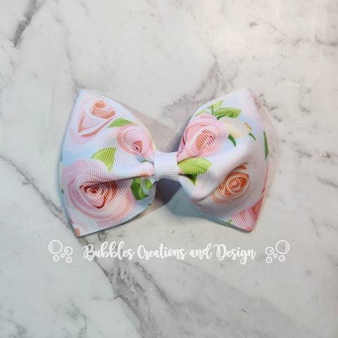 Roses "Tux" Style Bow