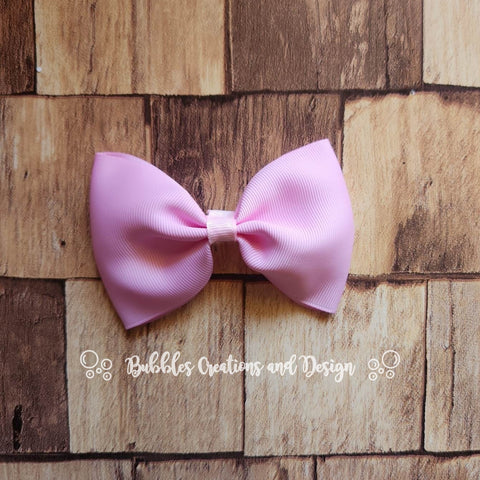 Pink "Tux" Style Bow