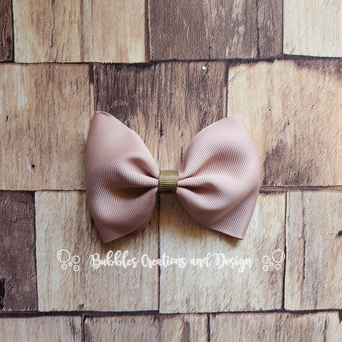 Brown "Tux" Style Bow