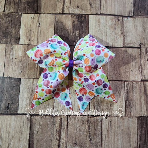 Macarons "O.T.T. CHEER" Style Bow