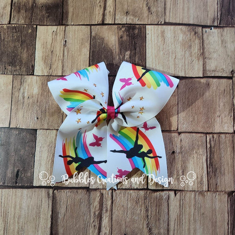 Dancer "O.T.T. CHEER" Style Bow