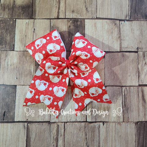 SANTA "O.T.T. CHEER" Style Bow