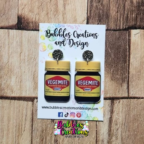 Vegemite - Earrings