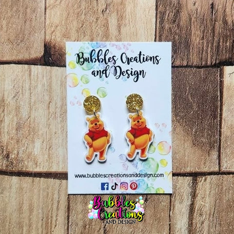 Pooh Bear - Earrings