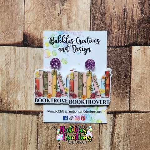 Booktrovert - Earrings