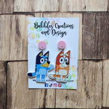 Bluey & Bingo. - Earrings.