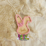 Bunny Shaped Name Tags