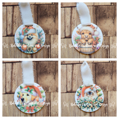 Animal - Acrylic Baubles (30+ designs)