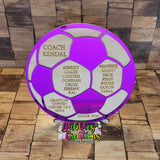 Coach Plaques