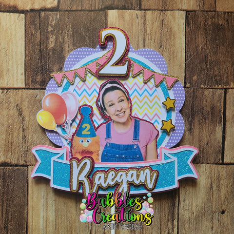 Miss Rachel - Cake Topper