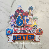 Beyblade - 3D Layered Cake Topper