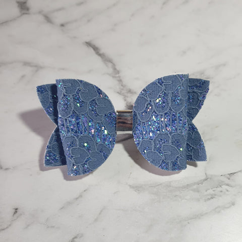 Blue Lace "Maria" Style Bow
