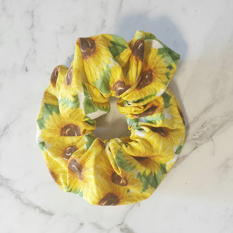 Sunflowers - Scrunchie