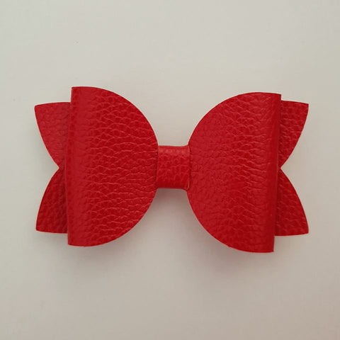 Simple Red "Maria" Style Bow