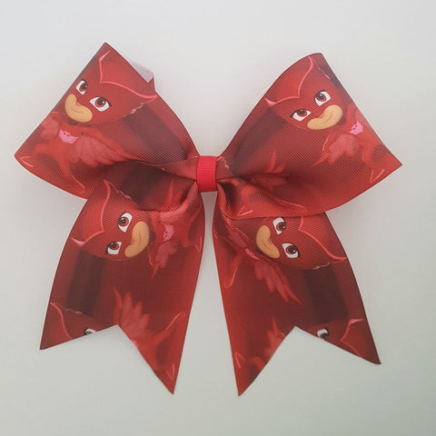 PJ Masks - Owlette  "O.T.T. CHEER" Style Bow