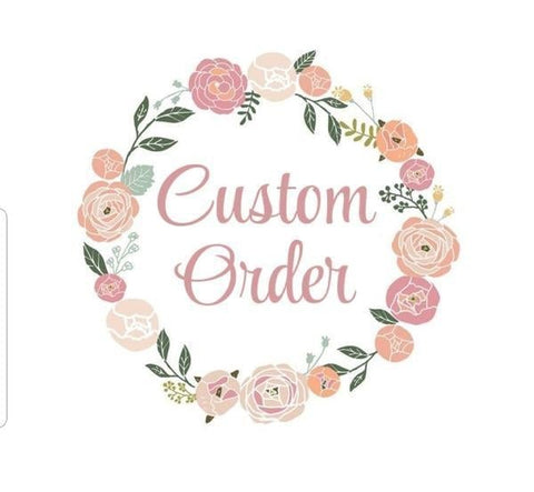 Custom Order - Rach - Cake Topper