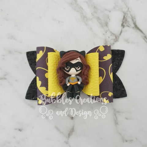 Batgirl Batman -Clay Bow