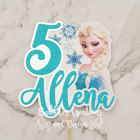 Frozen Elsa - Cake Topper