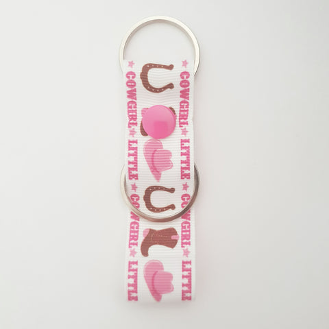 Little Cowgirl Personalised Bag Tag