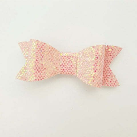Pink Sparkles "LILLY" Style Bow