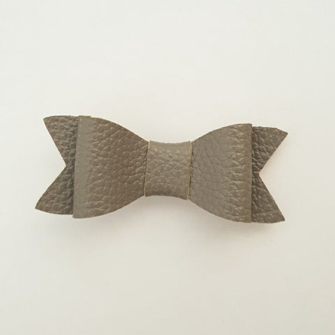 Grey "LILLY" Style Bow