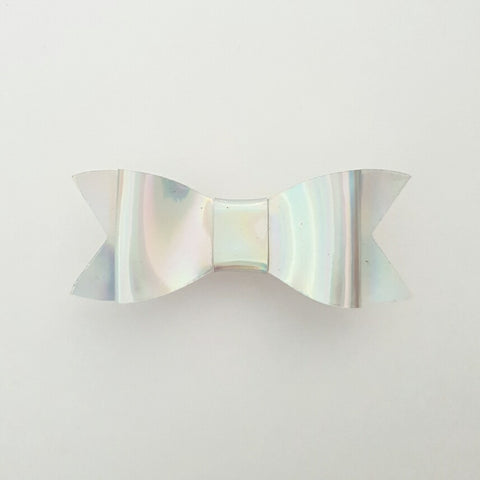 Silver Shimmers "LILLY" Style Bow