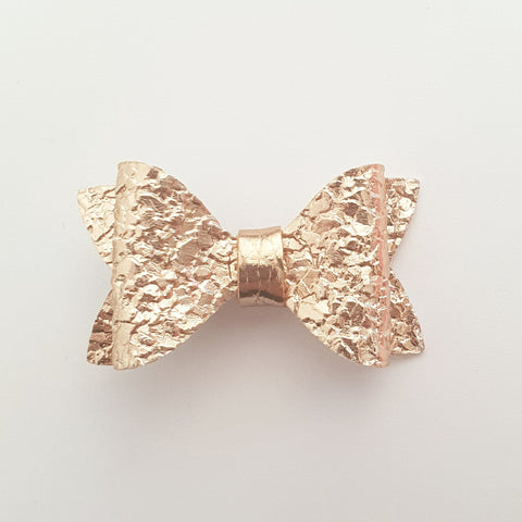 Gold Crackle "EVIE" Style Bow