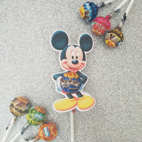 Mickey Mouse - Lollipop Holders