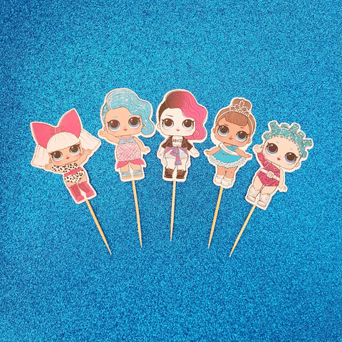 LOL Doll - Cupcake Toppers