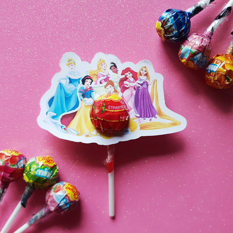 Princesses - Lollipop Holders