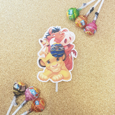 Lion King - Lollipop Holders