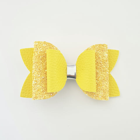 Yellow "Lux Maria" Style Bow