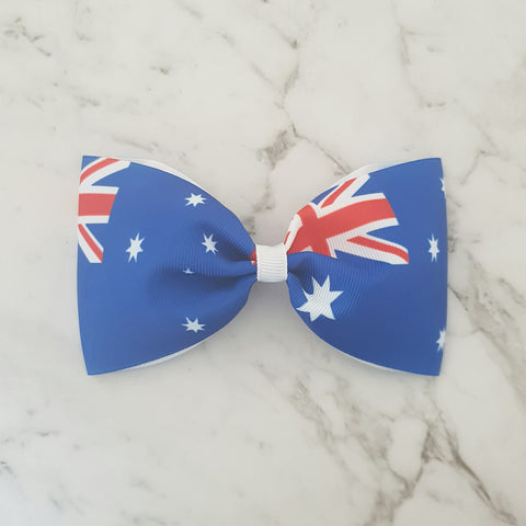 Australian Flag "Tux" Style Bow