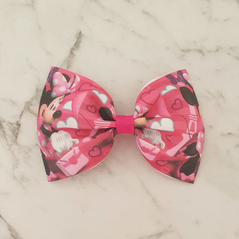 Minnie Mouse "Tux" Style Bow