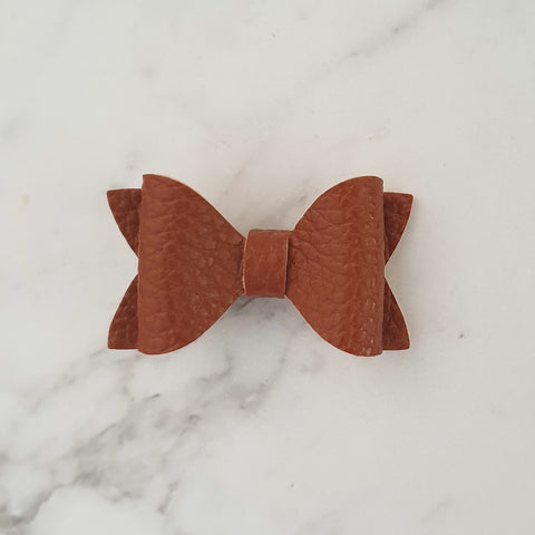 Brown "EVIE" Style Bow