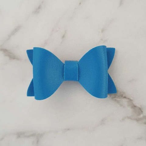 Blue "EVIE" Style Bow