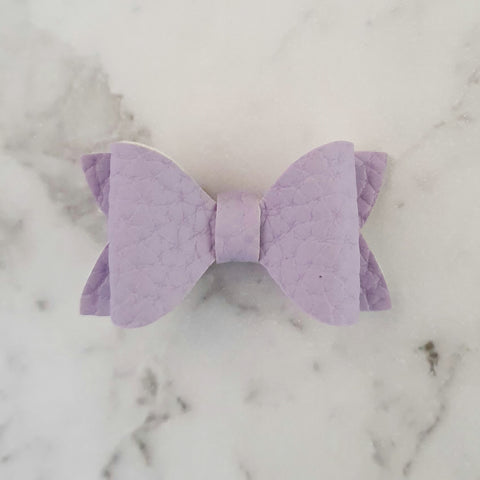 Purple / Mauve "EVIE" Style Bow