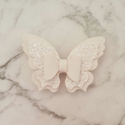 White Butterfly Bow