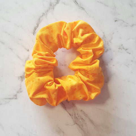 Orange with spots - Scrunchie
