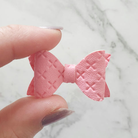 Pink Crosses "EVIE" Style Bow